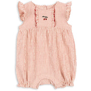 Ellie Rüschen-Strampler „Amour Stripe“